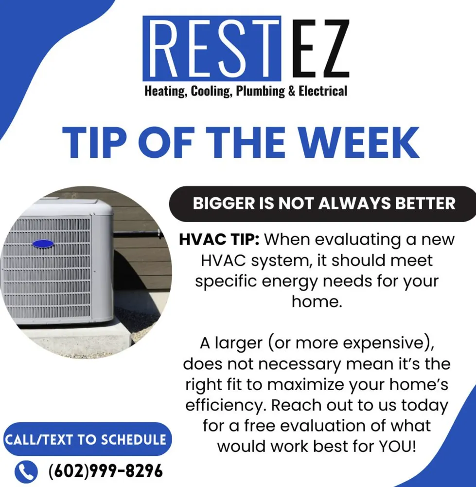 Slide of Rest EZ HVAC & Plumbing