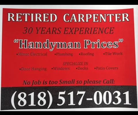 Retired Carpenter Logo