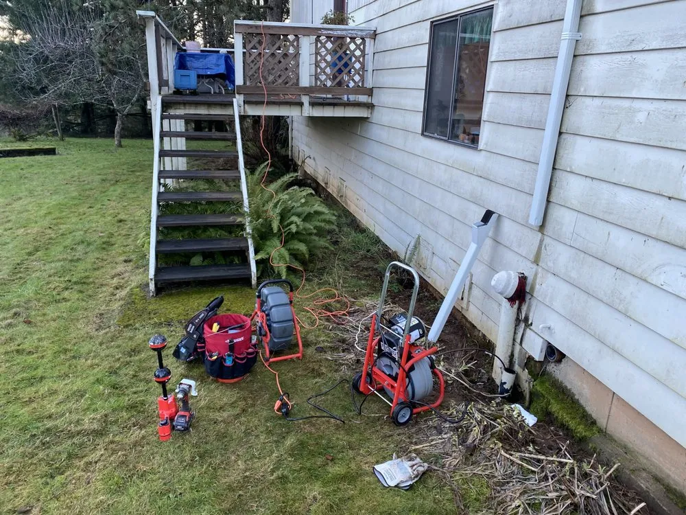 Slide of Retro Drain Cleaning & Sewer Inspection