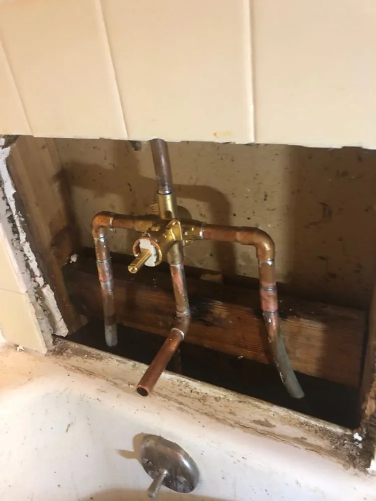 Slide of Revilla's Plumbing Company