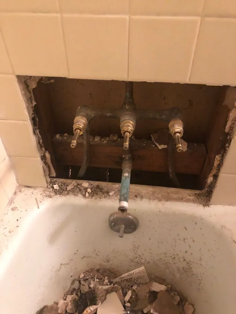 Slide of Revilla's Plumbing Company