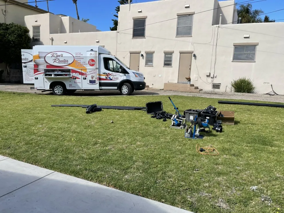 Slide of Rex's Rooter Plumbing