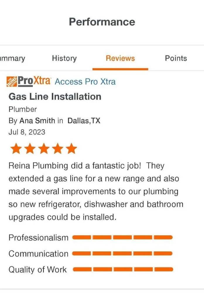 Slide of Reyna Plumbing