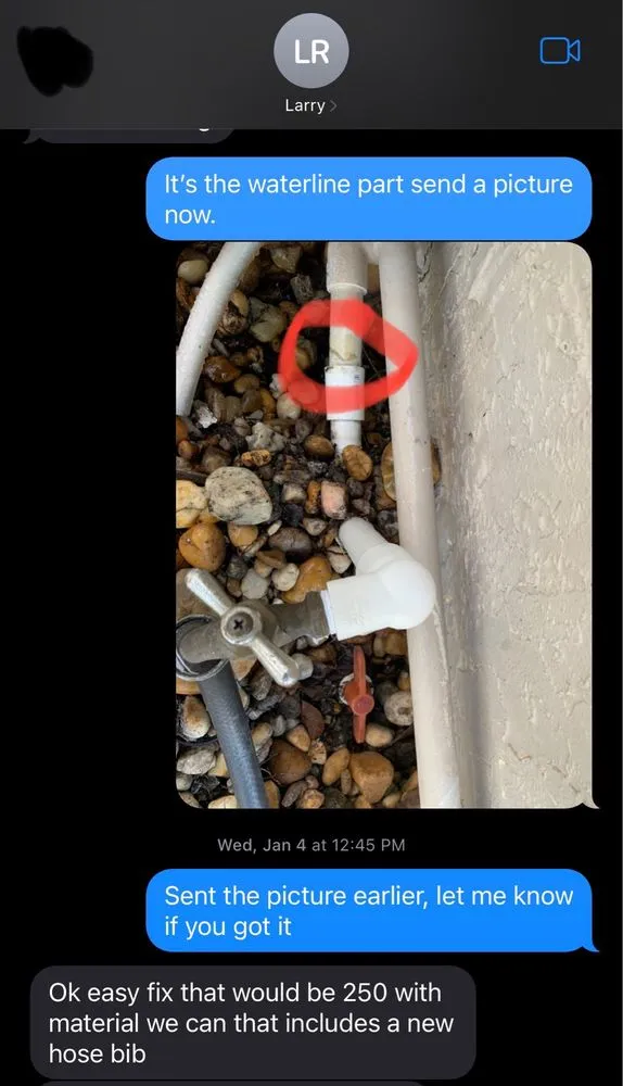 Slide of Reynolds Plumbing