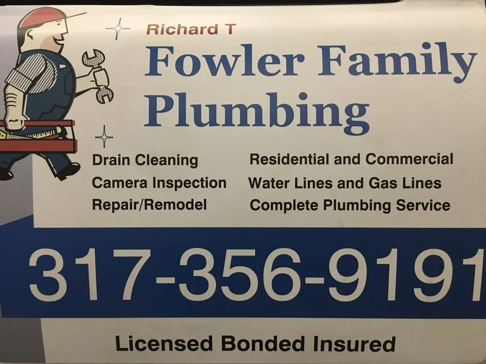 Slide of Richard T Fowler Family Plumbing