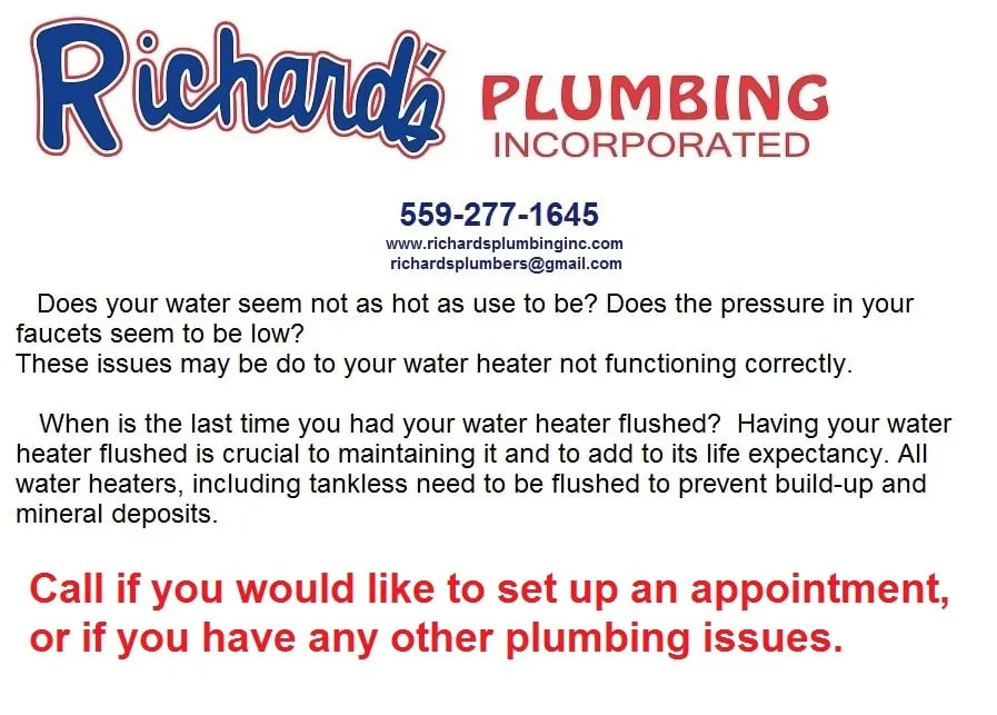 Slide of Richard's Plumbing, Inc