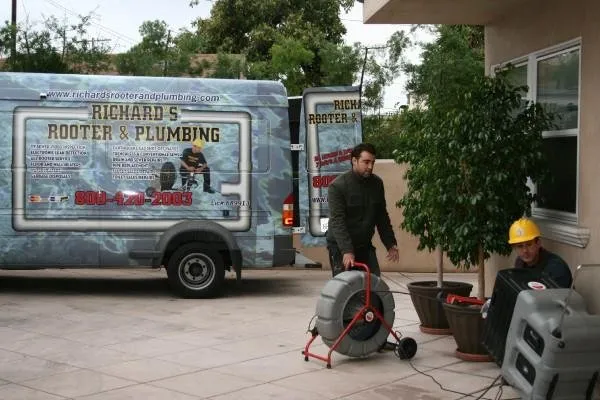 Top-rated drain cleaning experts serving West Hollywood, CA - Richards Rooter and Plumbing