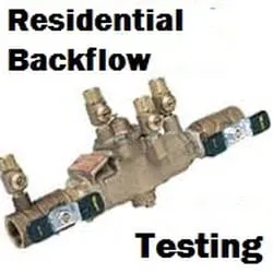 Slide of Rich's Backflow Testing For Less
