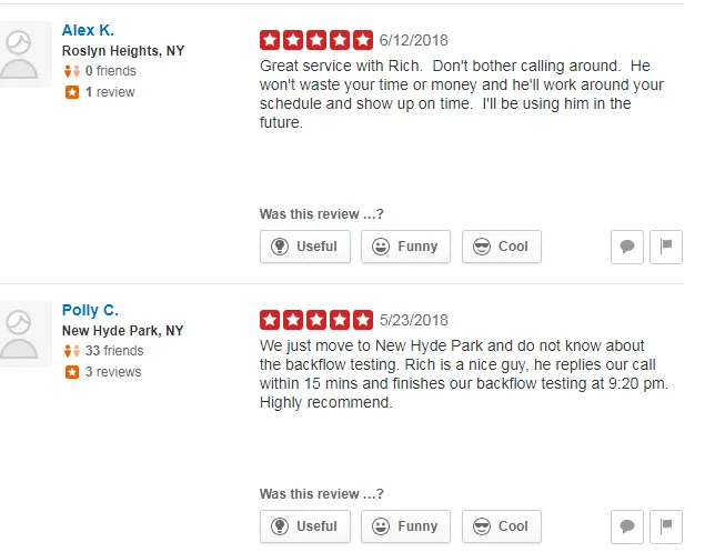 Slide of Rich's Backflow Testing For Less