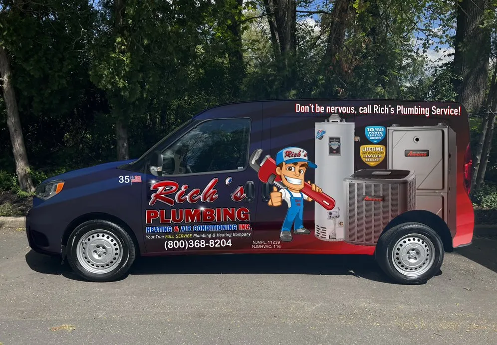 Slide of Rich's Plumbing Heating & Air Conditioning