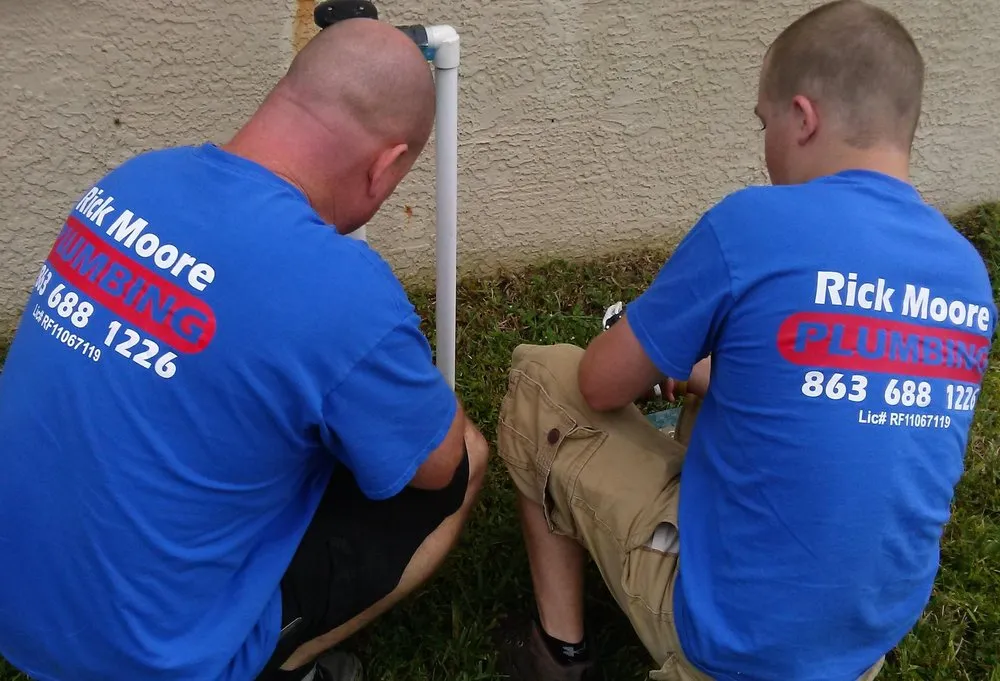 Slide of Rick Moore Plumbing 