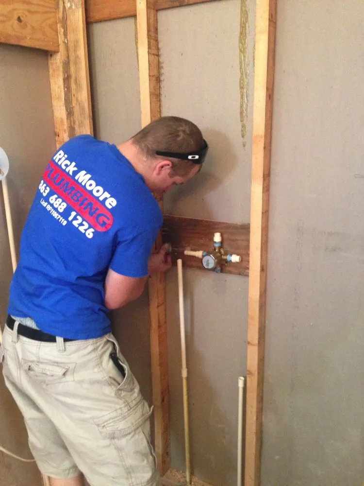 Slide of Rick Moore Plumbing 