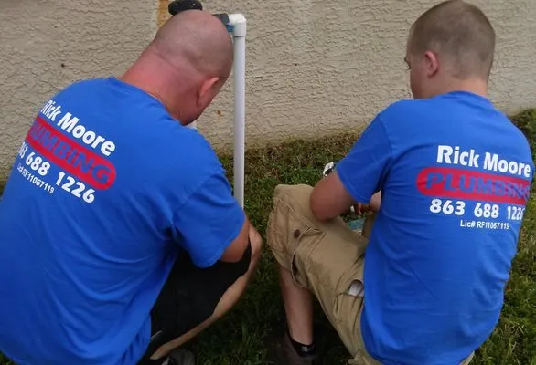 Rick Moore Plumbing  Logo