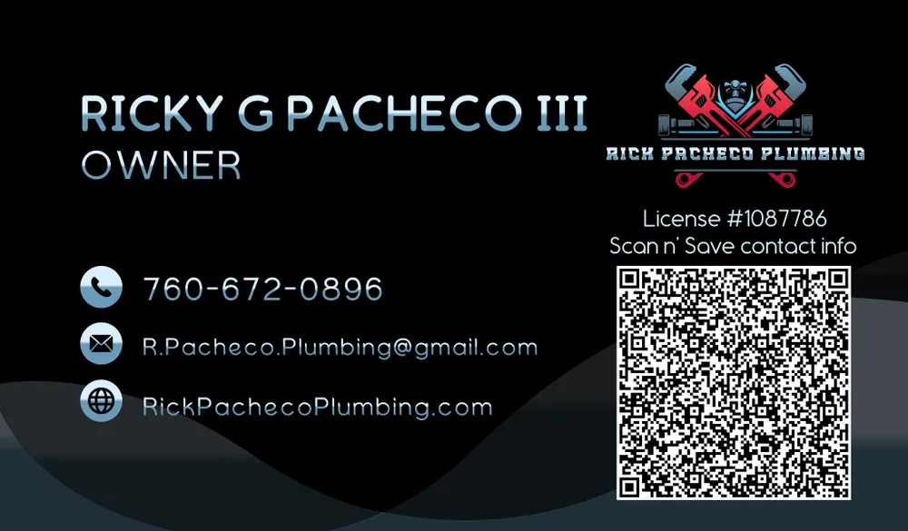 Slide of Rick Pacheco Plumbing
