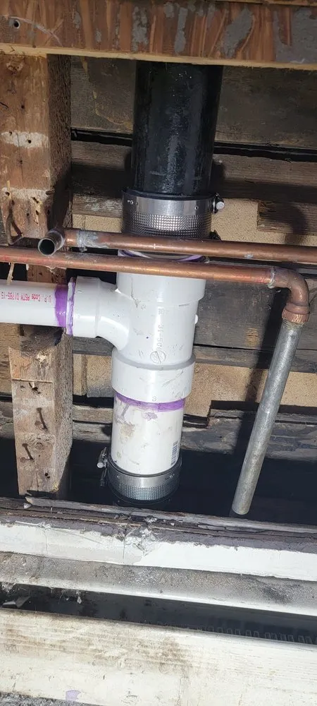 Slide of Ridgeline Service Plumbing