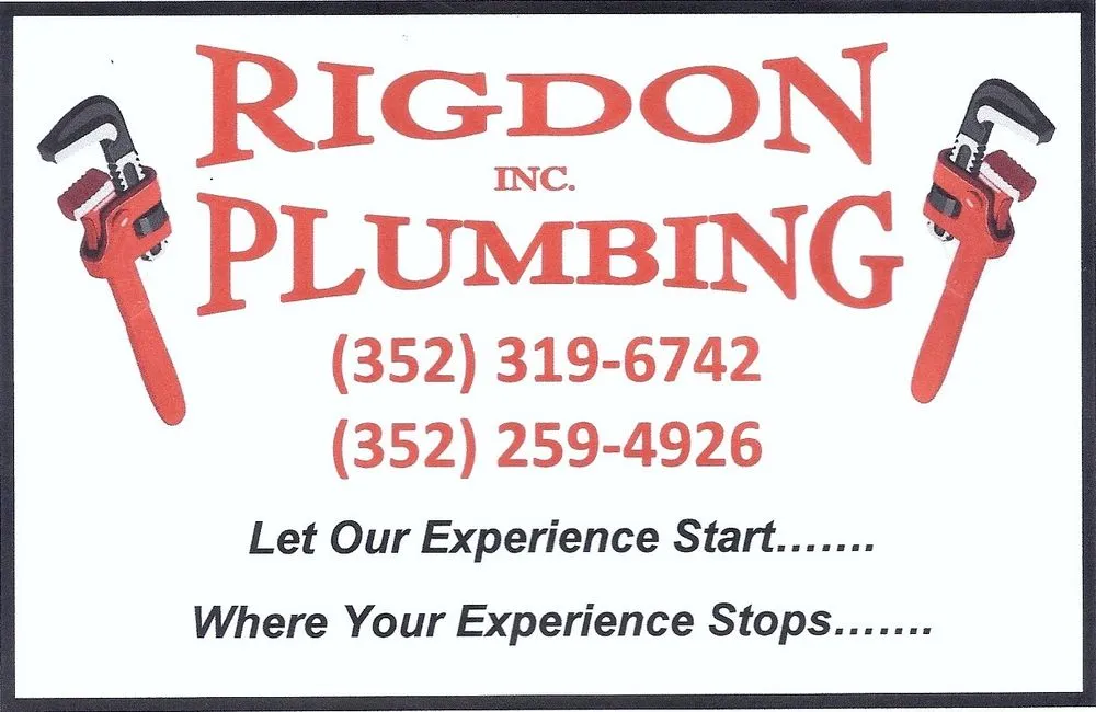 Slide of Rigdon Plumbing