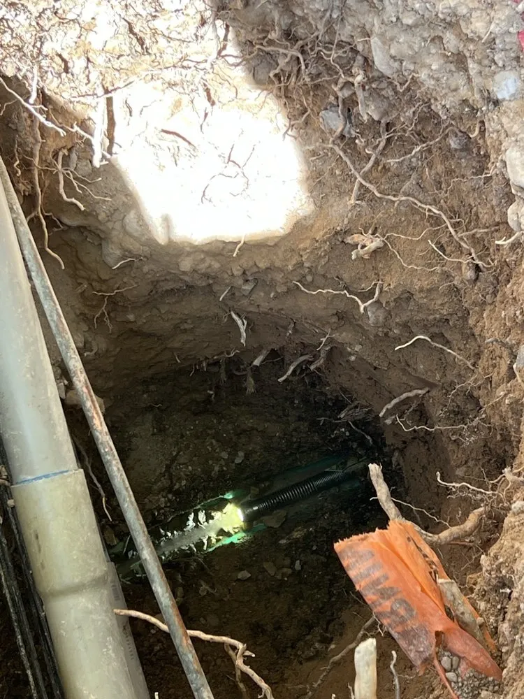 Slide of Right Connection Plumbing & Drain