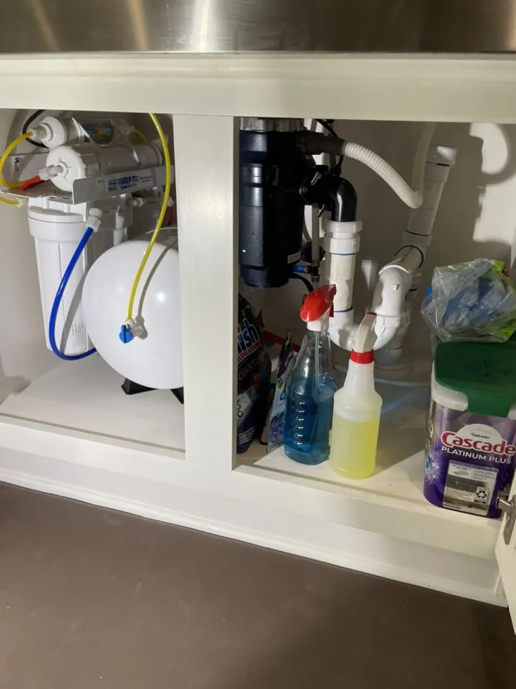 Slide of Right Connection Plumbing & Drain