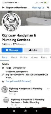 Rightway Handyman & Plumbing Services Logo