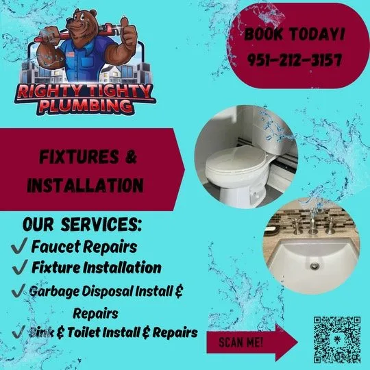 Slide of Righty Tighty Plumbing