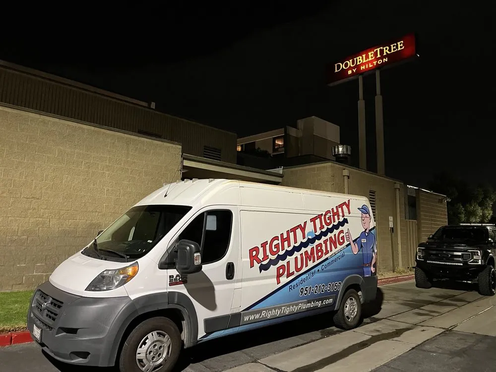 Slide of Righty Tighty Plumbing