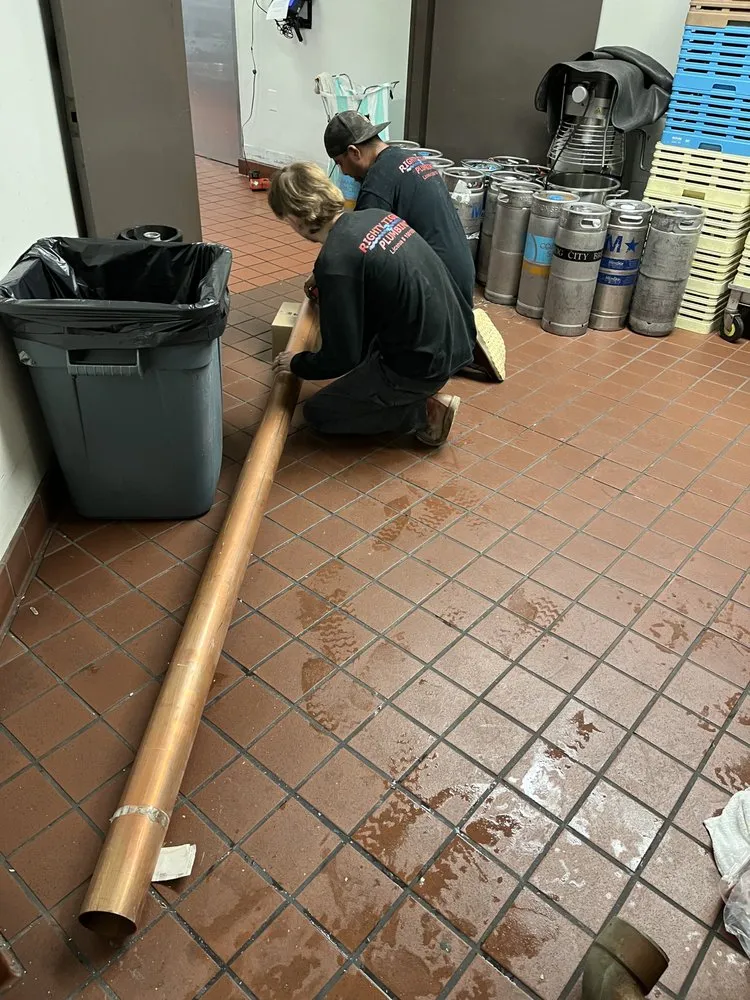 Slide of Righty Tighty Plumbing