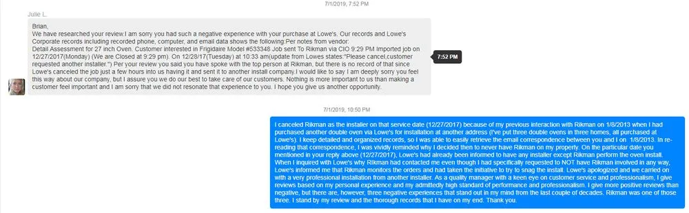 Slide of Rikman Services