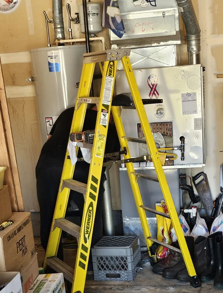 Slide of Riser Plumbing and Drain