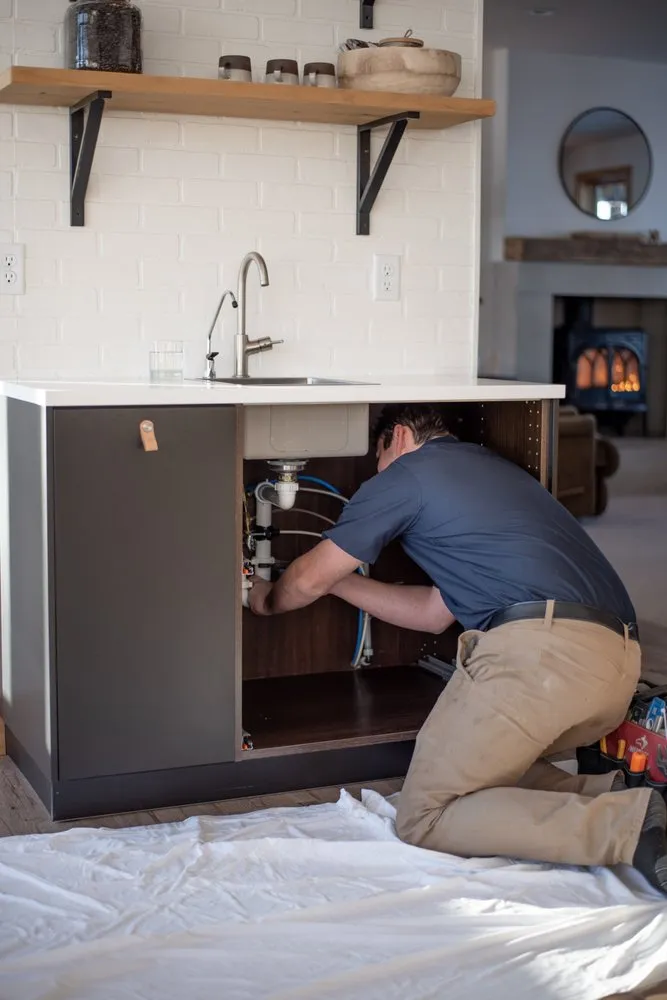 Slide of Riser Plumbing+Water