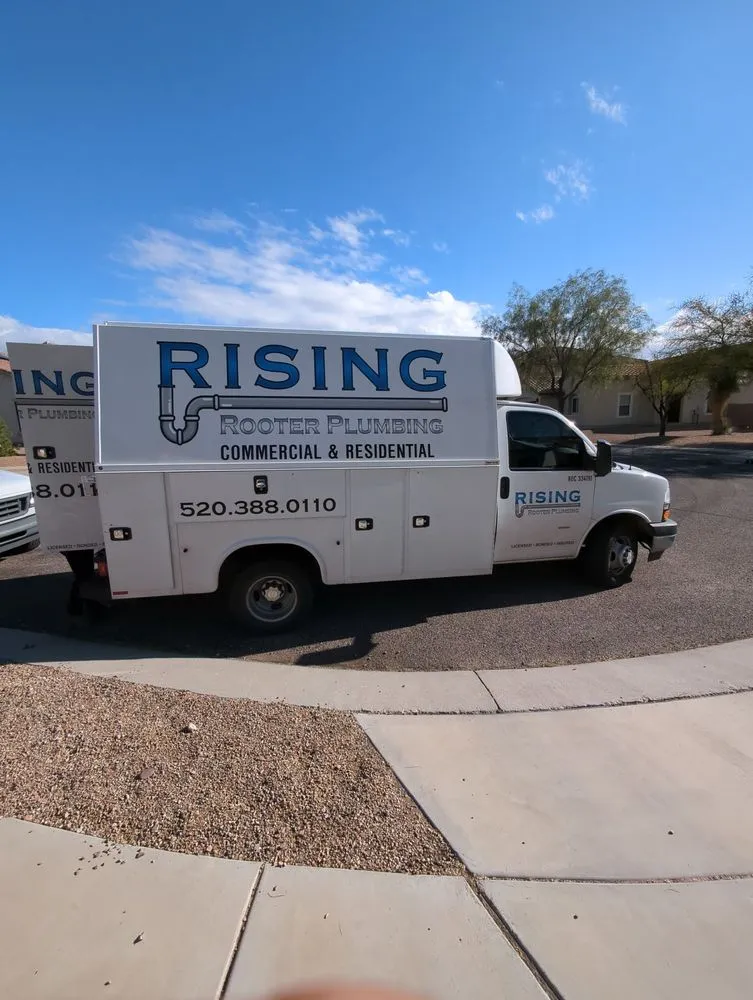 Slide of Rising Rooter Plumbing