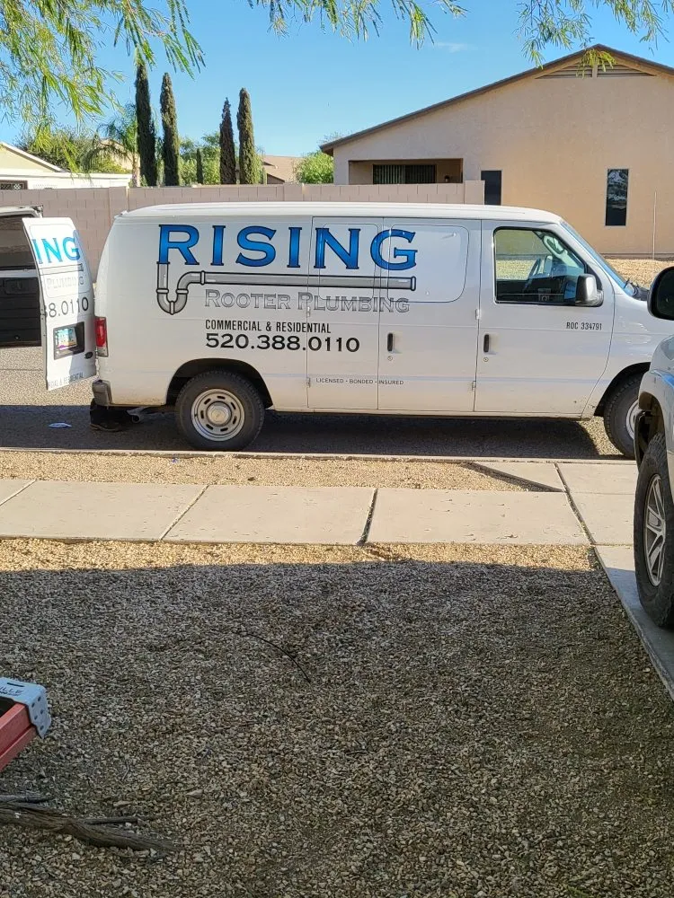 Slide of Rising Rooter Plumbing