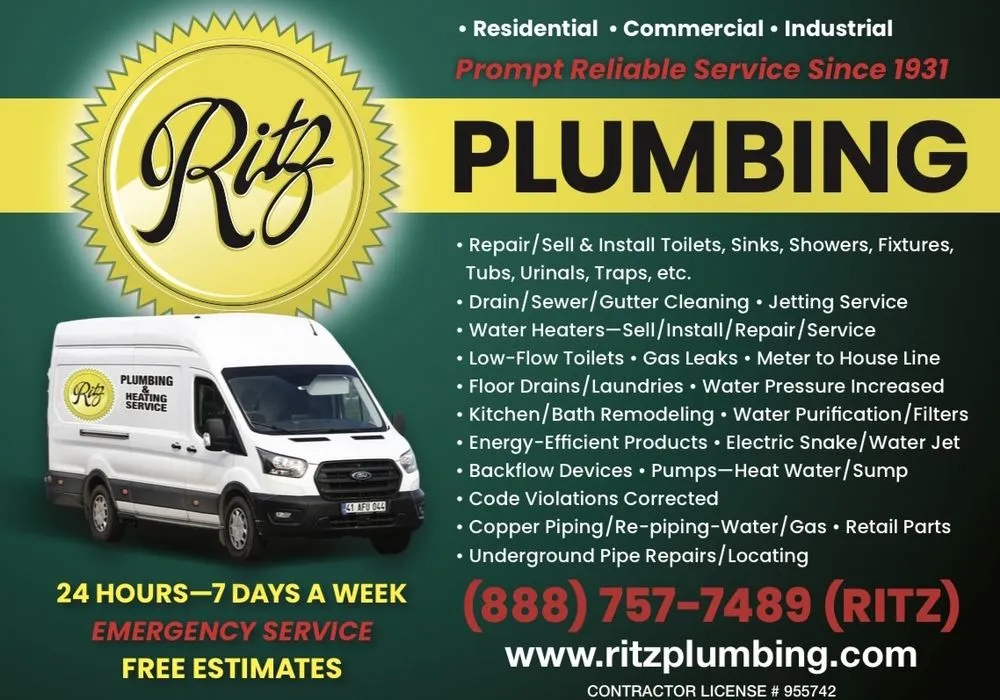 Slide of Ritz Plumbing
