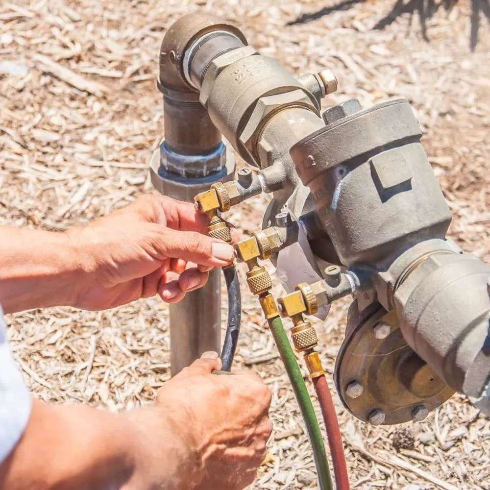 Slide of Rivas Backflow Testing