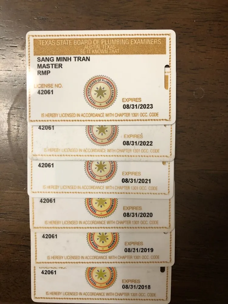 Slide of River Trinity Plumbing