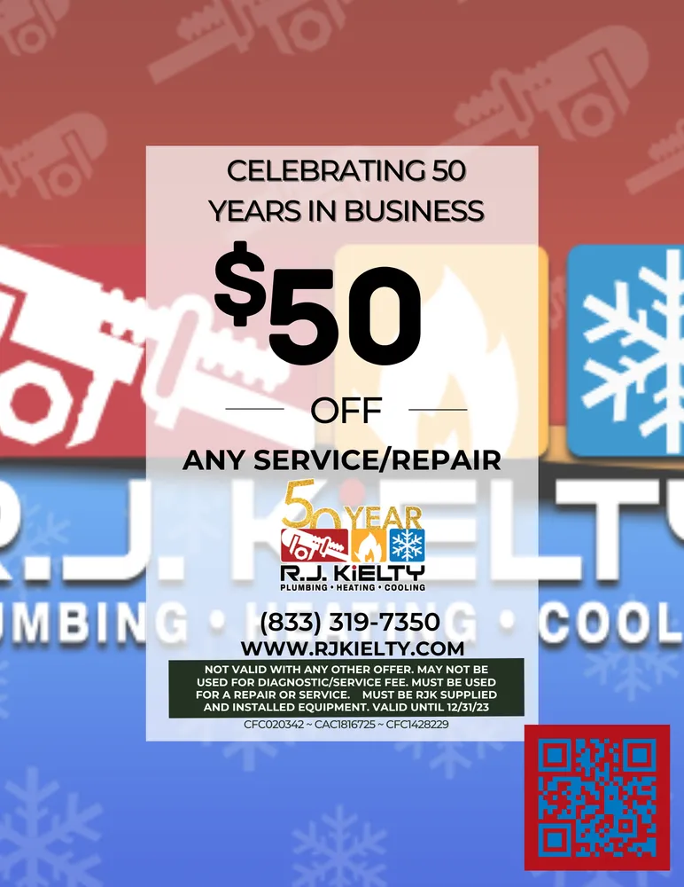 Slide of RJ Kielty Plumbing, Heating & Cooling