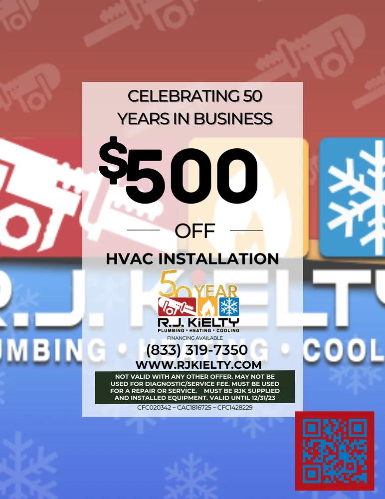 Slide of RJ Kielty Plumbing, Heating & Cooling