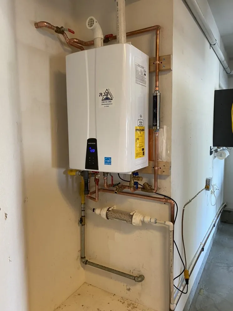 Slide of RJB Plumbing