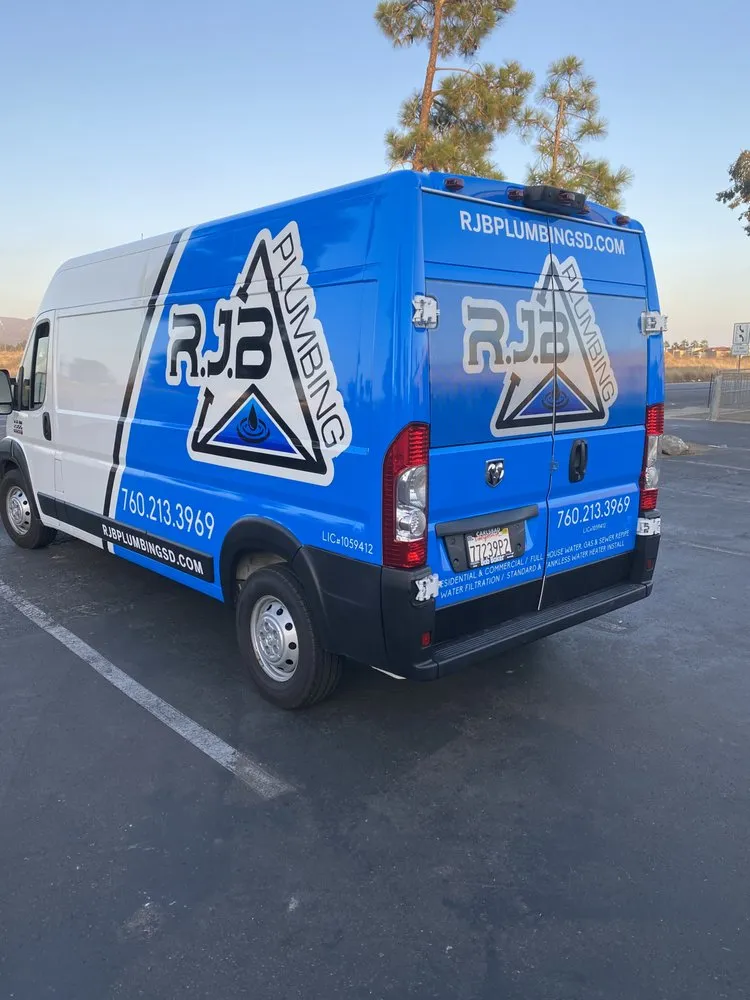 Slide of RJB Plumbing