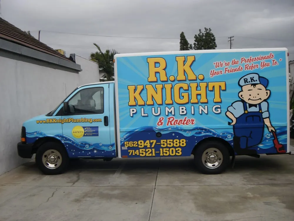Slide of RK Knight Plumbing