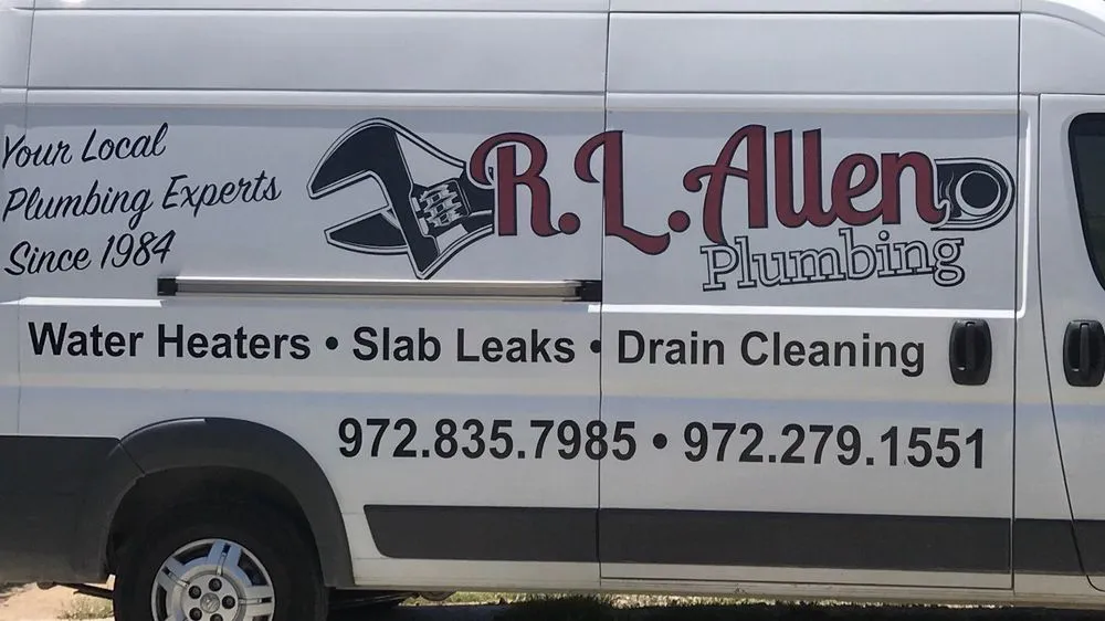 Slide of RL Allen Plumbing