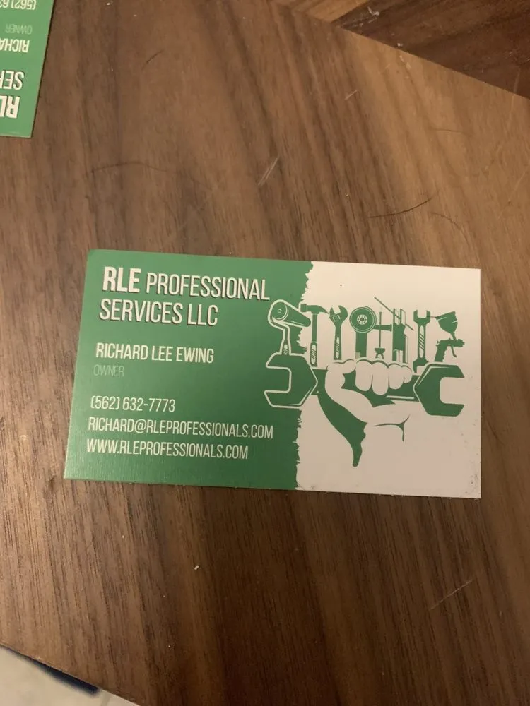Slide of RLE Professional Services