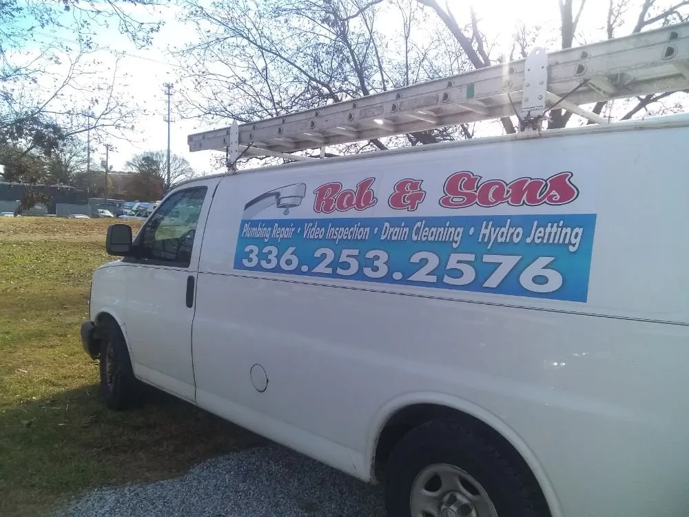 Slide of Rob & Son's Plumbing