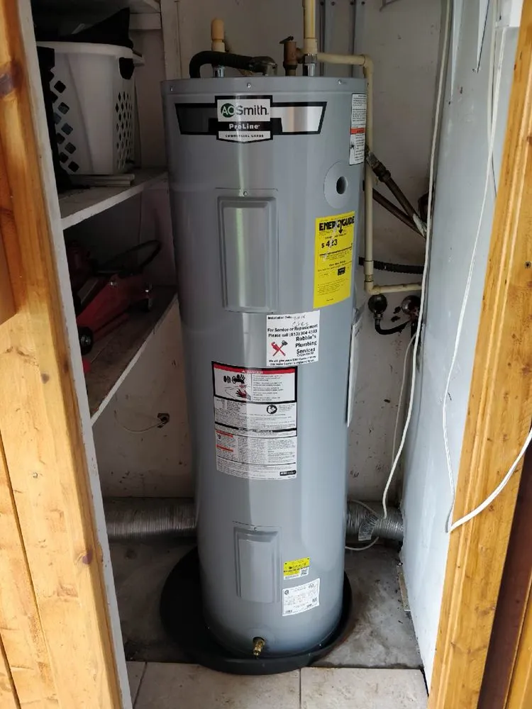 Slide of Robbie's Plumbing Service