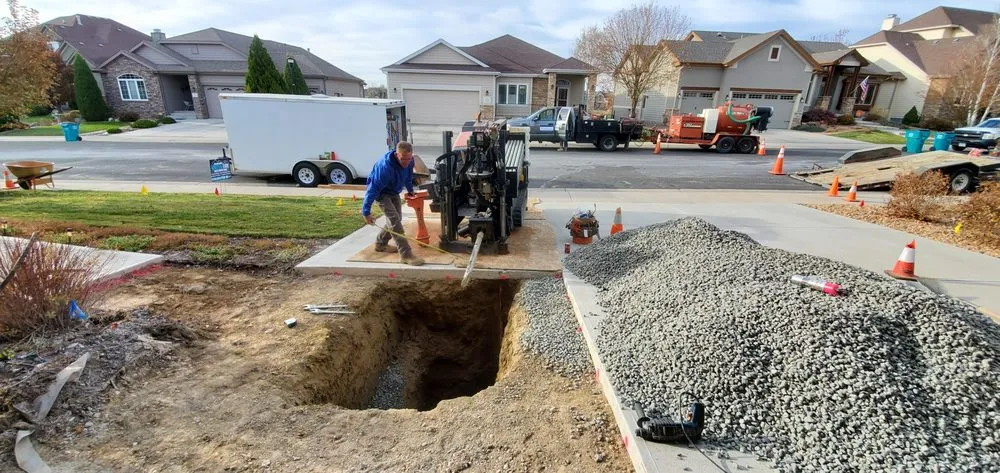 Slide of Robbins Water Line Restoration