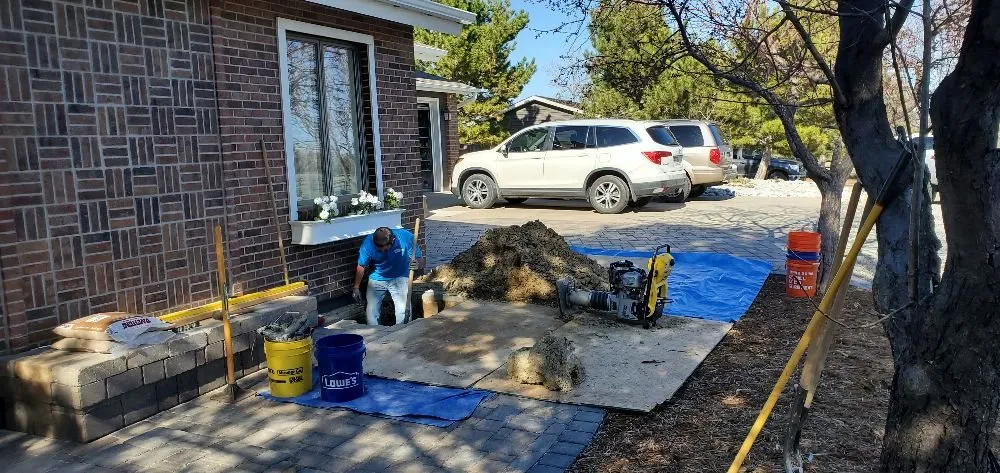 Slide of Robbins Water Line Restoration