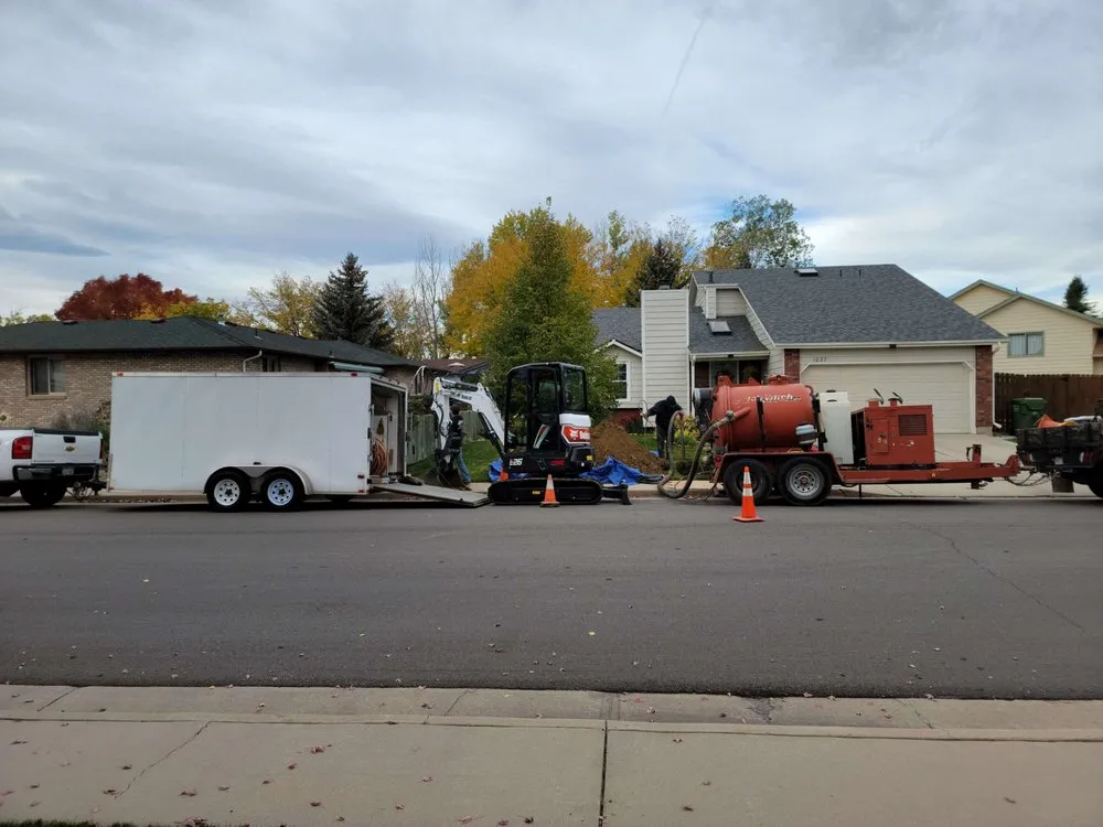 Slide of Robbins Water Line Restoration