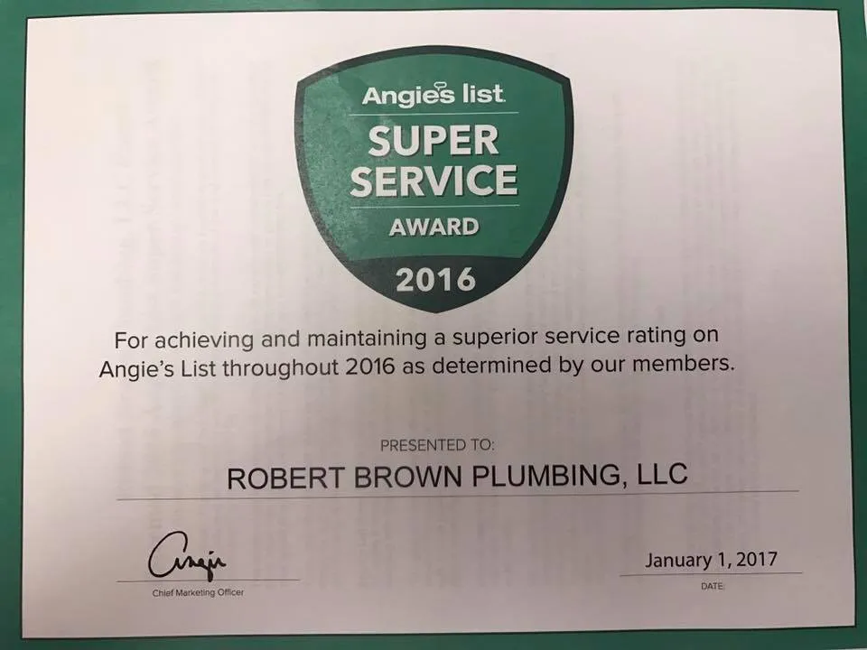 Slide of Robert Brown Plumbing