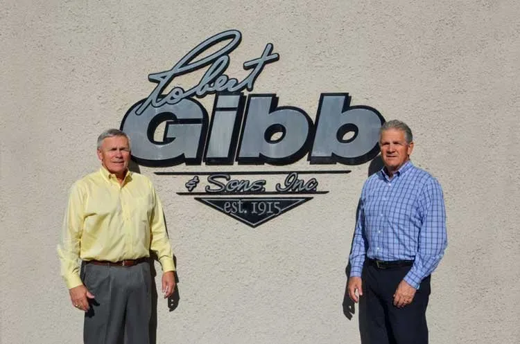 Slide of Robert Gibb & Sons