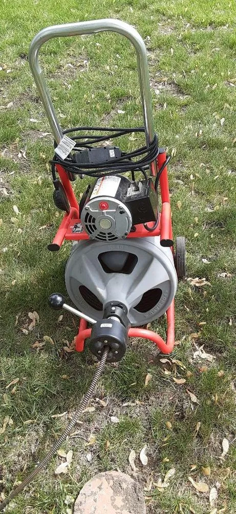 Slide of Robert's Main Line Sewer Line Leaning