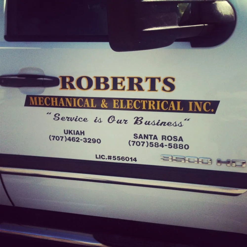Slide of Roberts Mechanical & Electrical
